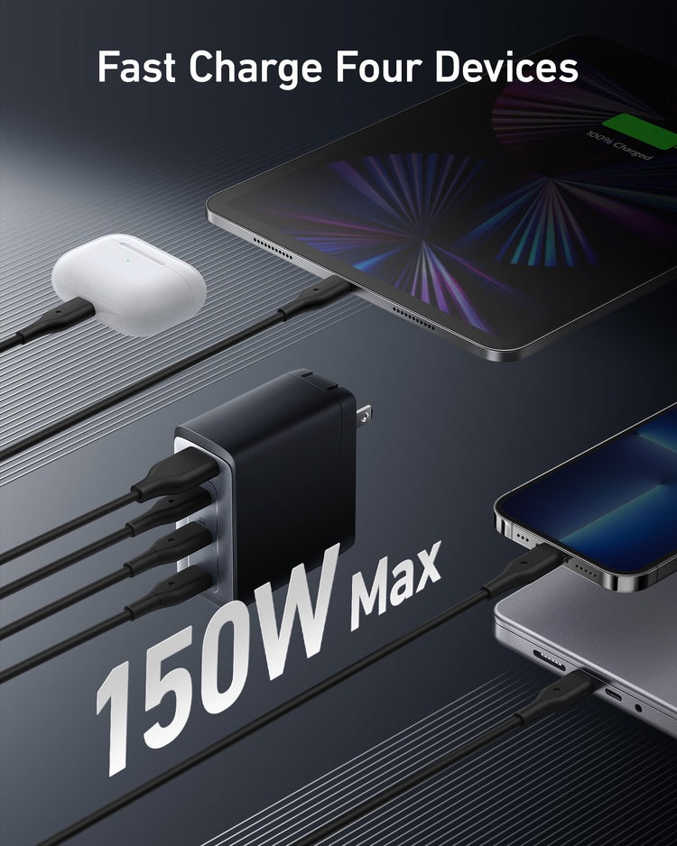 Anker 747 Charger ((GaNPrime 150W) 充電器 黒 | CL650955E4