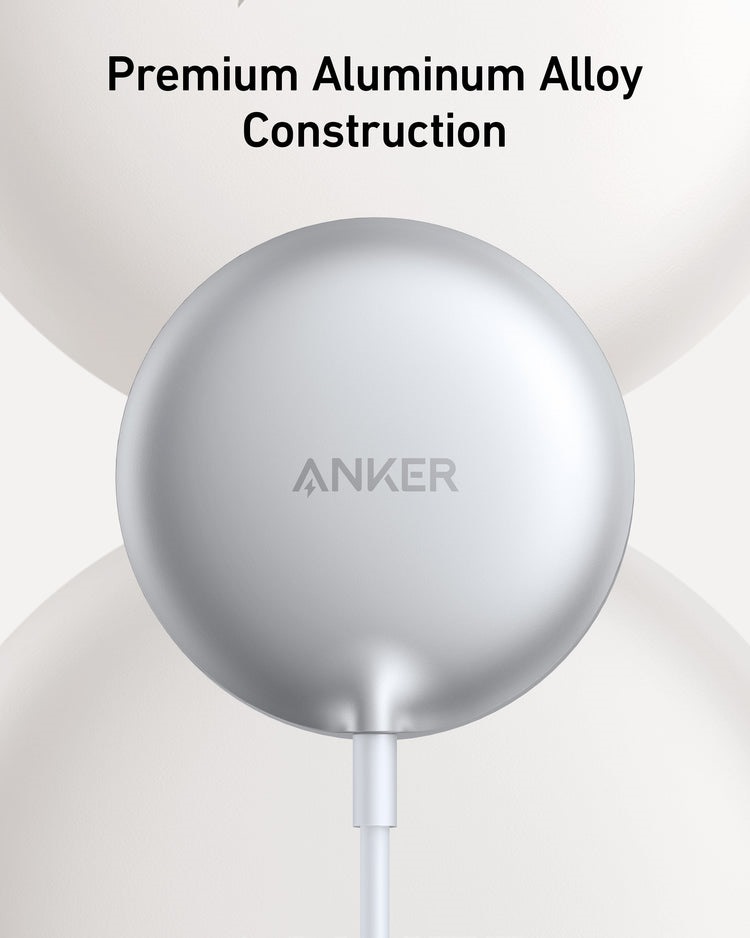 Anker MagGo Wireless Charger ((Pad) ワイヤレス充電器 白 | HW310421D6